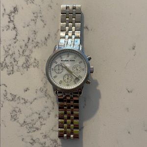 Silver Michael Kors watch